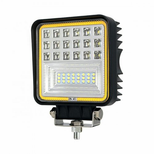 APT ZD21B LED Pracovné svetlo, hranaté, 126W, 6000 lm, 12-24V, IP65