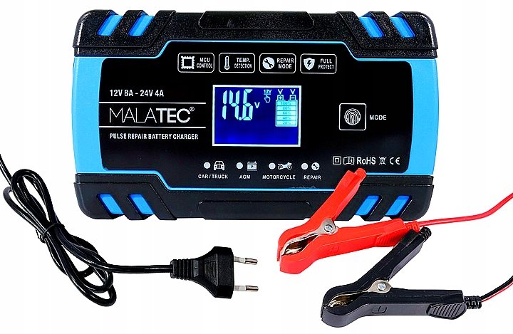 Xtrobb 11162 Automatická nabíjačka batérií 12V/8A, 24V/4A