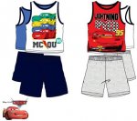 Javoli Dětské chlapecké pyžamo s nátělníkem Disney Cars vel. 104 bílé