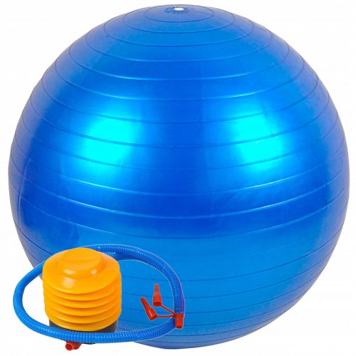 ISO Gymnastický míč 65 cm + hustilka