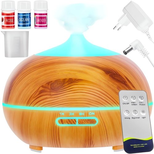 Ruhhy 10948 Zvlhčovač vzduchu s ionizátorem 300 ml světle hnědý