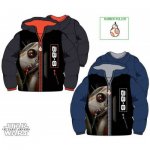 Javoli Zimná bunda s kapucňou Star Wars vel. 104 sivá