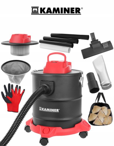 Kaminer 10927 Elektrický vysávač na popol 20l 1600W