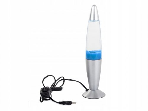 Verk 18157 Lávová lampa 34 cm modrá