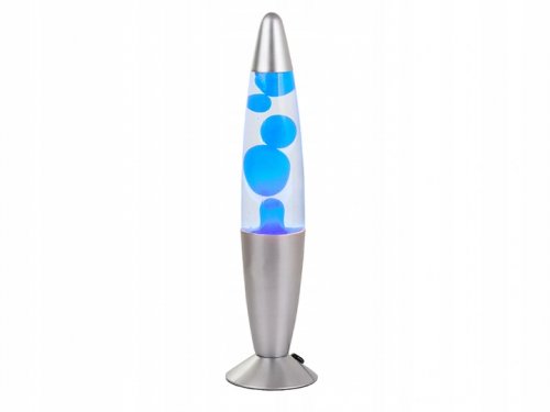 Verk 18157 Lávová lampa 34 cm modrá