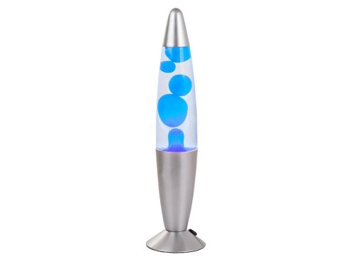 Verk 18157 Lávová lampa 34 cm modrá