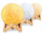 Verk 15845 3D Lampička mesiac Moon Light 8 cm