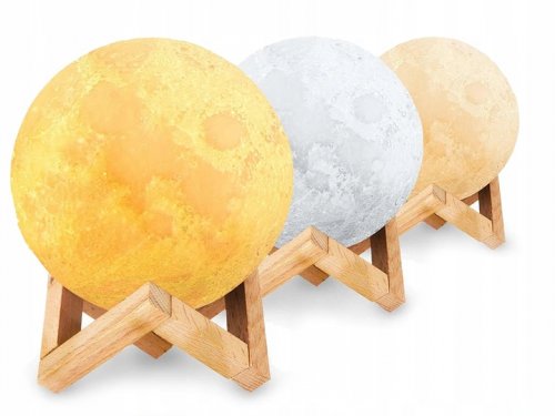 Verk 15845 3D Lampička mesiac Moon Light 8 cm