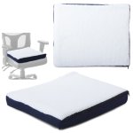 Verk Ortopedický polštář na sezení Forever Comfy černobílá