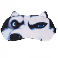 KIK 3D Maska na spaní oči vlk