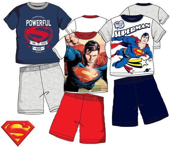 Javoli Detské chlapčenské pyžamo Superman veľ. 104 červené