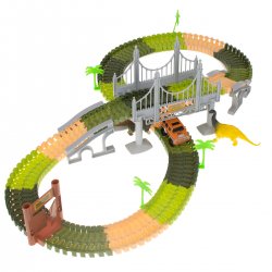 KIK KX7472 Dinosaurie autodráha 192 dielikov