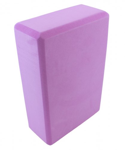 APT Penová kocka na jogu 23 x 16 x 8 cm fialová