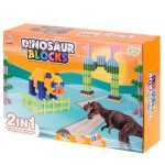 KIK Stavebnica kocky Dinosaurus 290 dielov