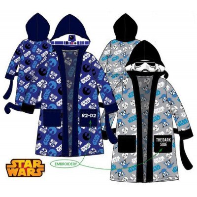 Javoli Dětský župan Star Wars vel. 128 cm modrý