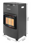 Kaminer 11491 Plynová pec 4.2kW