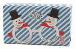 Somerset Toiletry Luxusní Vánoční mýdlo - Sváteční brýle - Sněhulák, 200g