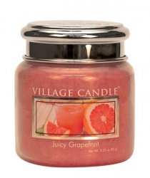 Village Candle Vonná svíčka ve skle, Juicy Grapefruit 3,75oz