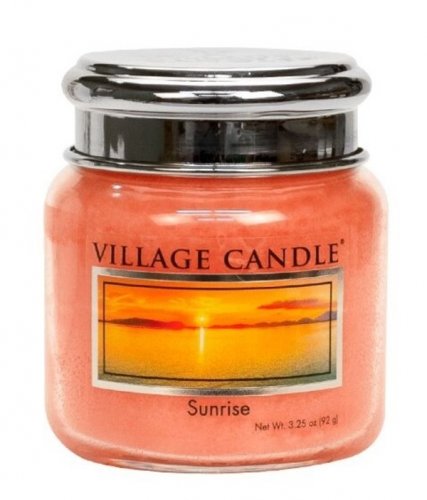 Village Candle Vonná svíčka ve skle, Východ slunce - Sunrise 3,75oz