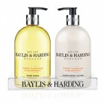 Baylis & Harding Tekuté mýdlo + Mléko na ruce - Mandarinka a Grapefruit, 2x500ml