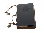 Verk Cestovné denník s kompasom Vintage šedý