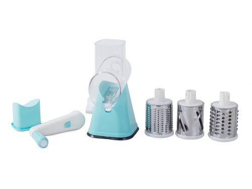 Verk 15779 Multifunkčné strúhadlo a krájač na ovocie a zeleninu modrá