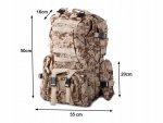 Verk 14279 Vojenský batoh 45 l pískový maskáč