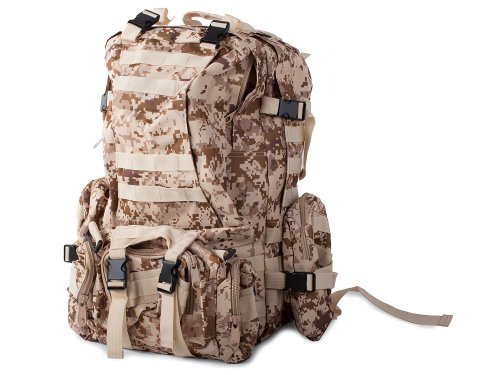 Verk 14279 Vojenský batoh 45 l pískový maskáč