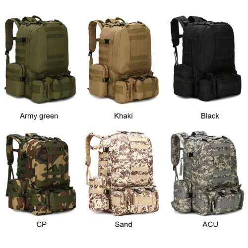 Verk 14279 Vojenský batoh 45 l pískový maskáč