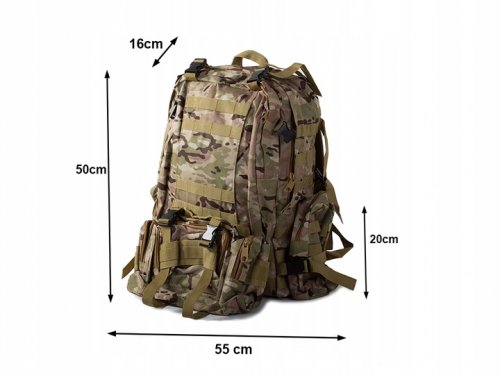 Verk 14279 Vojenský batoh 45 l maskáč