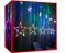 ISO 11316 Světelný závěs hvězdy 138 LED multicolor