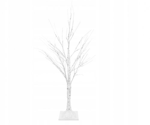 ISO Vánoční světelný stromek Bříza, LED 60, 90 cm