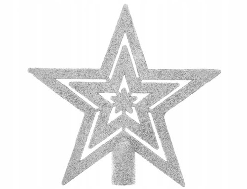 ISO Sada vánočních ozdob 100 ks stříbrná