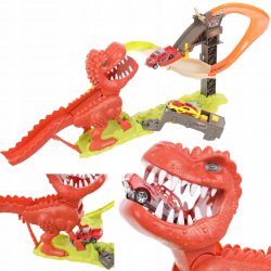 ISO 11666 Dinosauří autodráha + 2 auta