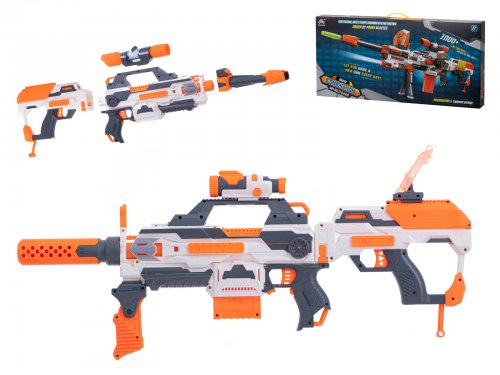 KIK Dětský samopal Modular NERF 5V1 + 80 nábojů