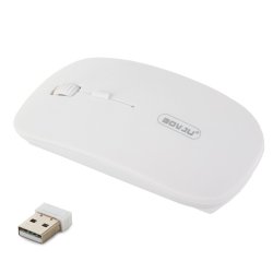 Verk 06061 Bezdrôtová optická myš ultra tenká biela