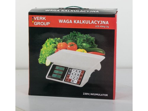 Verk 17101 Digitální stolní váha 40kg/2g