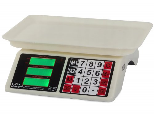 Verk 17101 Digitální stolní váha 40kg/2g