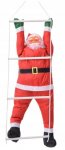 ISO Santa Claus na žebříku 95 LED, 240 cm