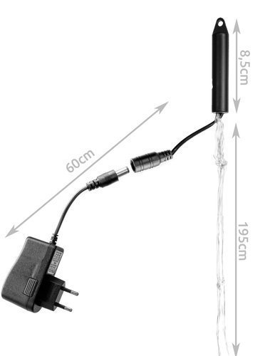 ISO 11348 Vánoční osvětlení vlasy anděla 200 LED, 9W multicolor 1.95 m 