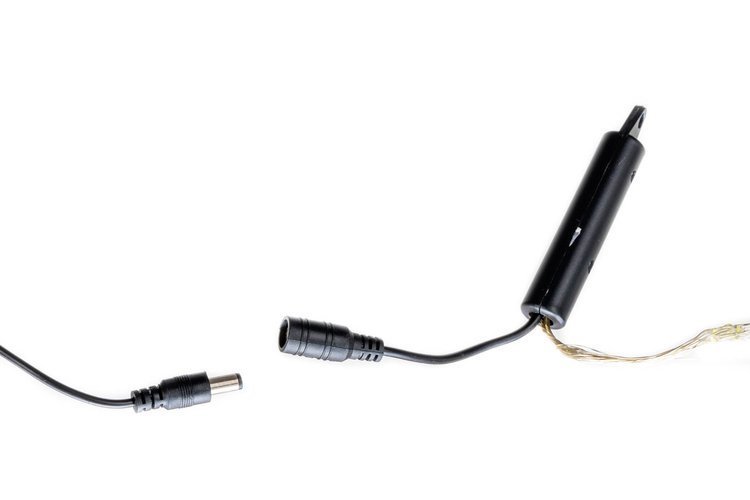 ISO 11348 Vánoční osvětlení vlasy anděla 200 LED, 9W multicolor 1.95 m 