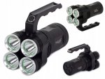 BAILONG 804-T6 LED Profesionálne svietidlo CREE XM-L T6 x 4