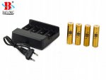 BAILONG 804-T6 LED Profesionálne svietidlo CREE XM-L T6 x 4
