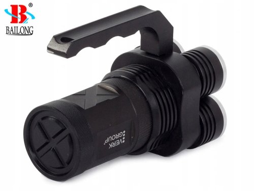 BAILONG 804-T6 LED Profesionálne svietidlo CREE XM-L T6 x 4