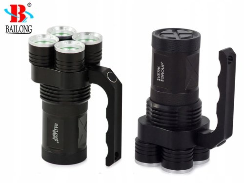 BAILONG 804-T6 LED Profesionálne svietidlo CREE XM-L T6 x 4