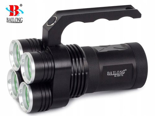 BAILONG 804-T6 LED Profesionálne svietidlo CREE XM-L T6 x 4