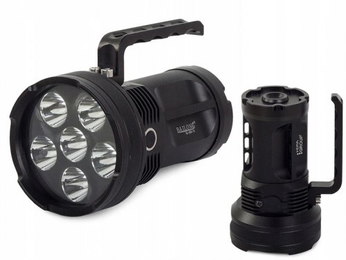 BAILONG 806-T6 LED Profesionální svítilna CREE XM-L T6 x 6