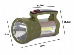 BAILONG TD5000C LED svietidlo solárne CREE XM-L L2, COB zelená