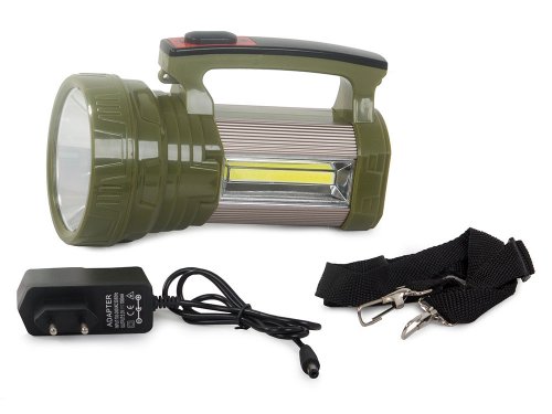 BAILONG TD5000C LED svietidlo solárne CREE XM-L L2, COB zelená