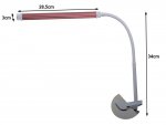 Verk 15750 Lampa s klipem USB 24 LED